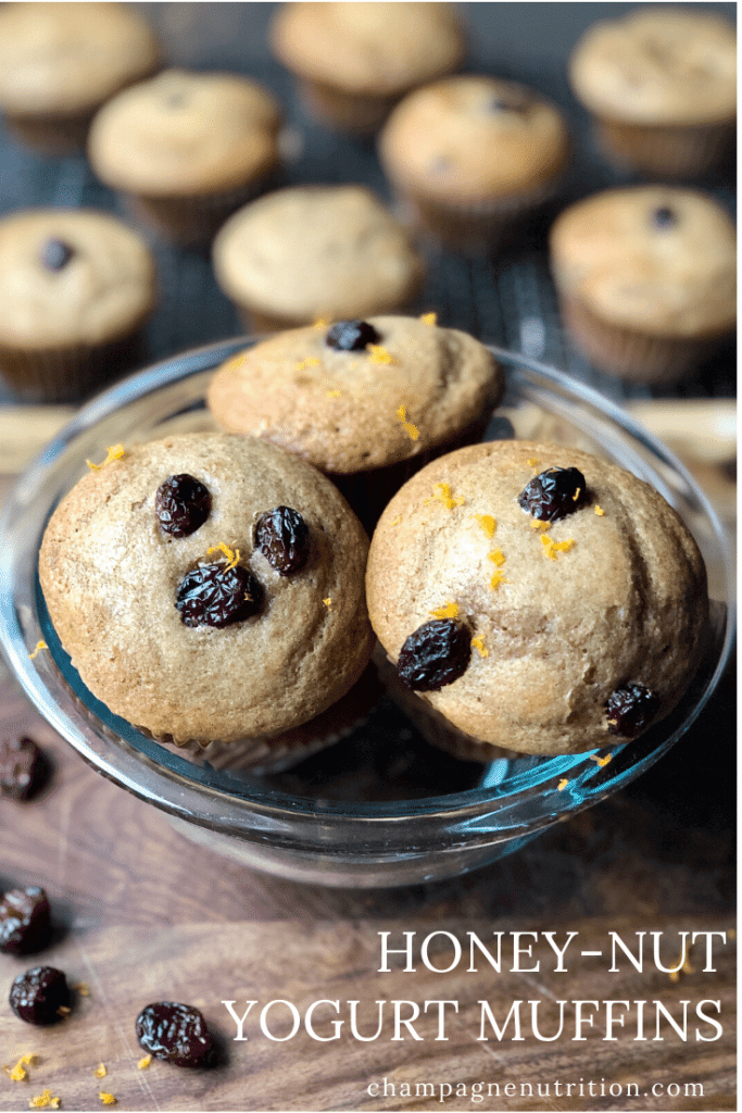 Honey-Nut Yogurt Muffins