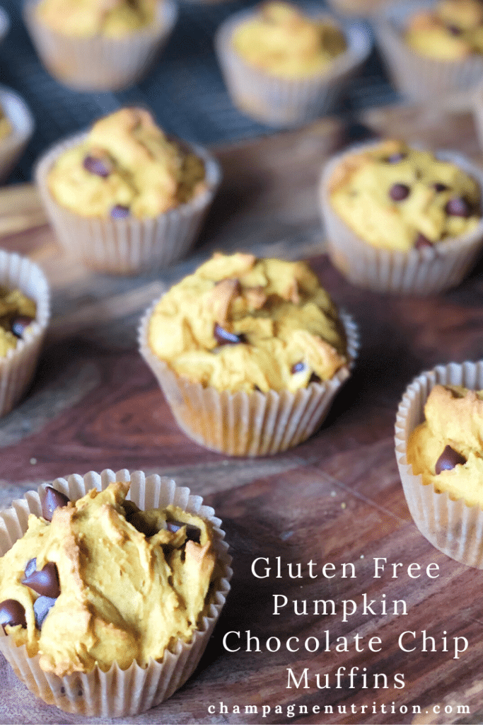 Gluten Free Pumpkin Chocolate Chip Muffins