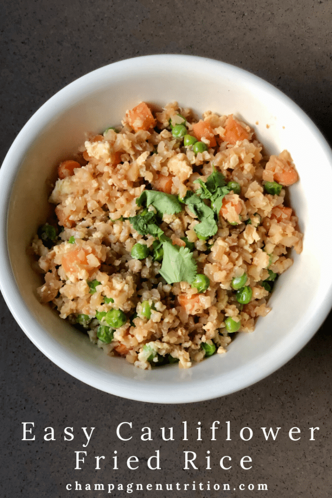 Easy Cauliflower Fried Rice 