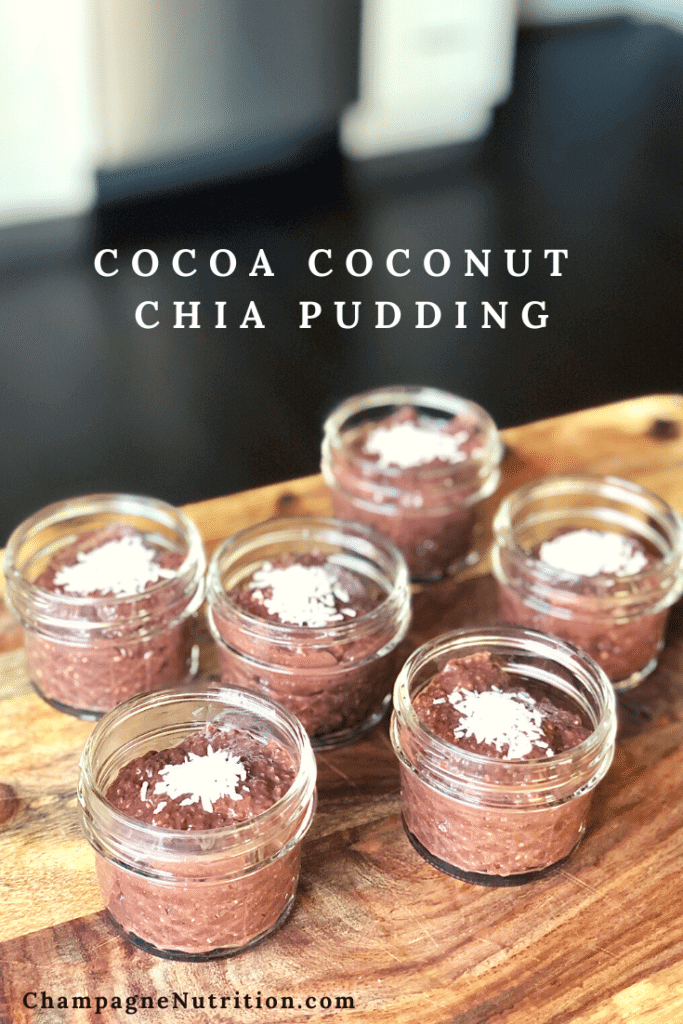 Cocoa Coconut Chia Pudding