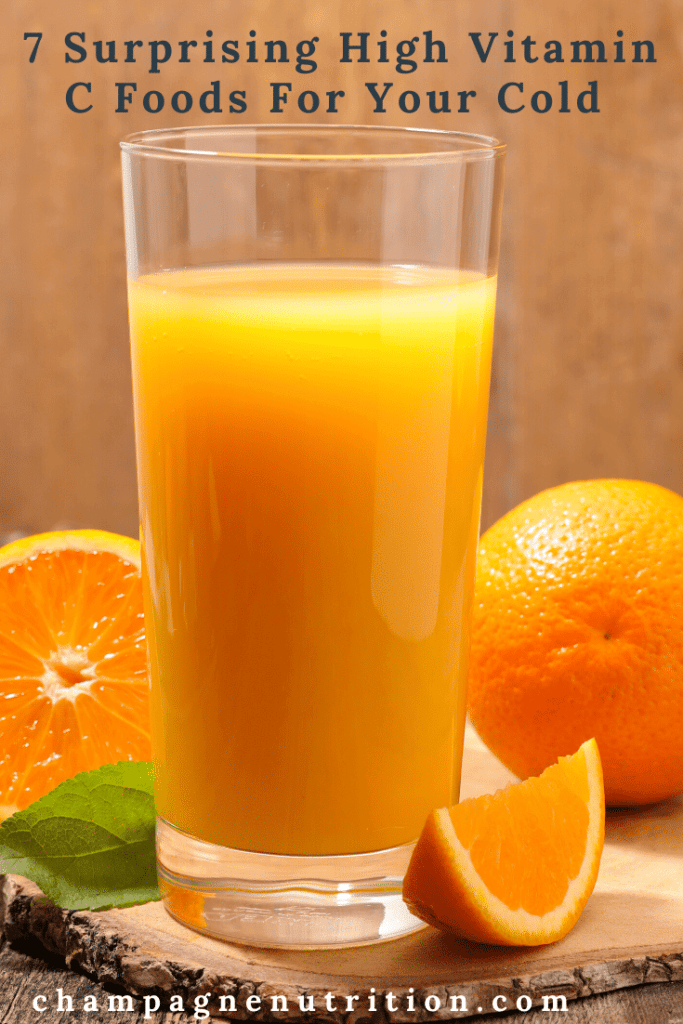 7 Surprising High Vitamin C Foods For Your Cold