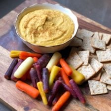 Simple Pumpkin Hummus