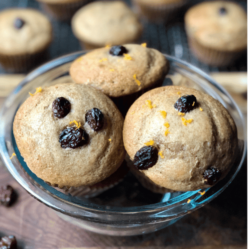 Honey-Nut Yogurt Muffins