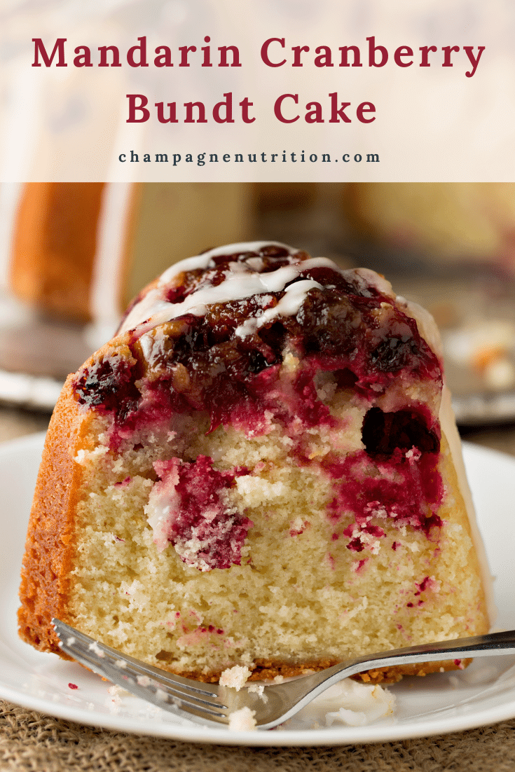 Cranberry Pop Mini Bundt Cake. More cranberries! These cranberries