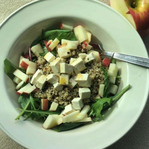 Simple Quinoa Apple Power Bowl