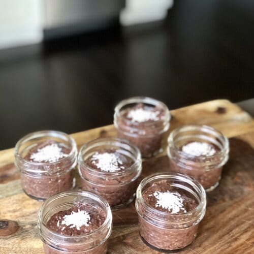 Cocoa Coconut Chia Pudding